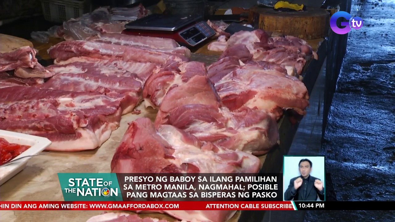 Presyo ng baboy sa ilang pamilihan sa Metro Manila, nagmahal... | SONA