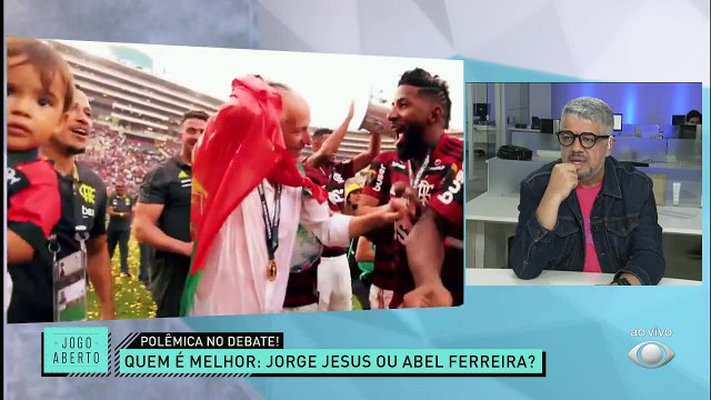 Jorge Jesus ou Abel Ferreira, quem é mais treinador? Dois portugueses com títulos da Libertadores, com currículo bom no Brasil... Quem leva a melhor?#JogoAberto