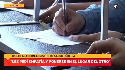"Les pedí empatía y ponerse en el lugar del otro"