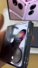 Huawei P50 Pocket hands on video.