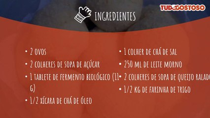 Pãozinho de queijo rápido