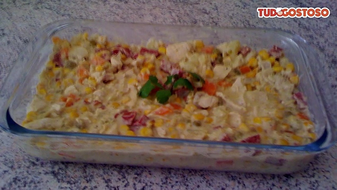 Peito de frango ao molho branco