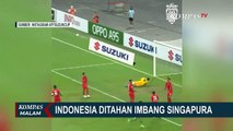 Laga Pertama Semifinal Piala AFF Indonesia vs Singapura Imbang 1-1