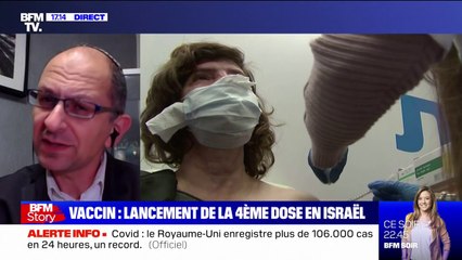4ème dose en Israël: le professeur Cyrille Cohen précise que "ça n'a pas encore été acté"