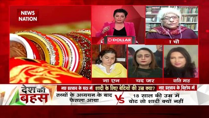 Desh Ki Bahas : 21वीं सदी में बेटियों को मिलेगा '21' का हक?