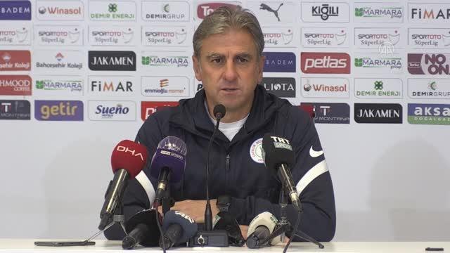 Sivasspor-Çaykur Rizespor maçının ardından- Rıza Çalımbay