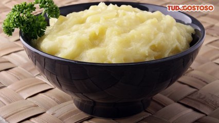 Purê de mandioquinha