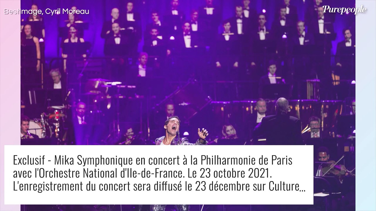 Isabelle Boulay et Eric Dupond-Moretti réunis pour applaudir Mika à la Philharmonie de Paris