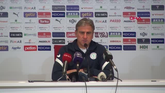 SPOR Demir Grup Sivasspor - Çaykur Rizespor maçının ardından