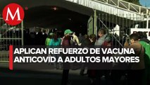 Avanza vacunación de refuerzo a adultos mayores en Alcaldía Cuauhtemoc