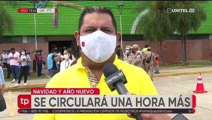 ¿Hasta que hora se podrá circular los días de Navidad y Año Nuevo en Santa Cruz?