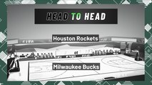 Milwaukee Bucks vs Houston Rockets: Over/Under