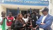Ambassadeur et parrain des étudiants, Habib Niang s'est rendu ce mercredi à l'université Cheikh Anta Diop