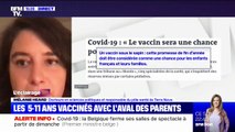 Vaccination des 5-11 ans: pour Mélanie Heard, 
