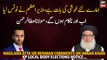 Maulana Atta Ur Rehman comments on Imran Khan KP Local Body Elections notice...