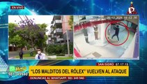 ¿Los malditos del Rólex regresaron? falsos repartidores intentaron asaltar edificio familiar