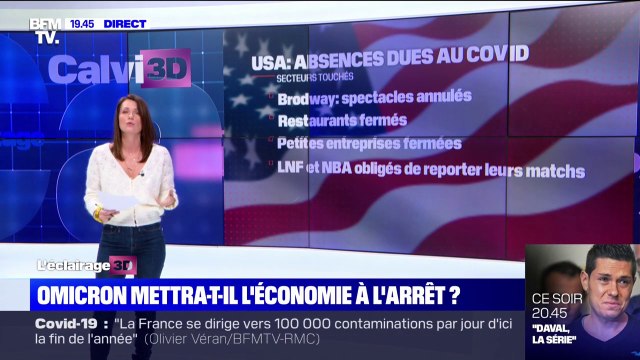 Covid-19: le variant Omicron mettra-t-il l'économie à l'arrêt ?