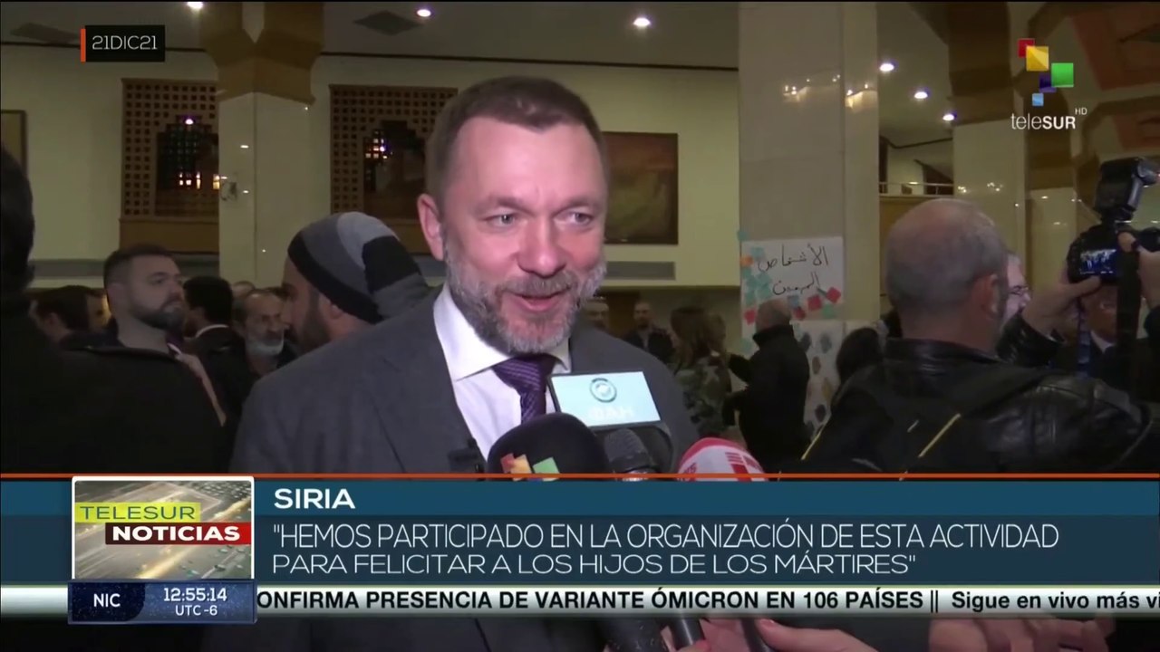 Hijos de soldados sirios caídos celebran festividades navideñas