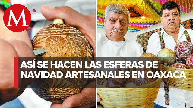 Esferas artesanales, una tradición familiar con décadas de brillo