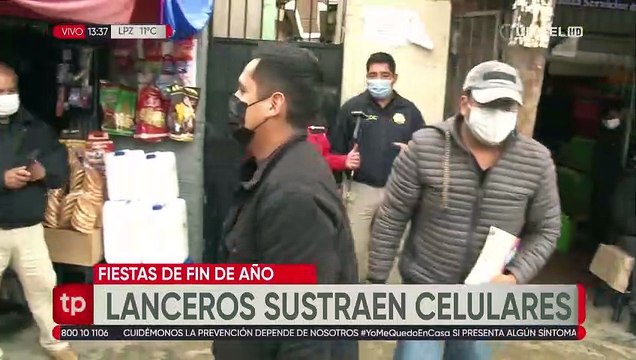 Video: Así roban los delincuentes en los mercados y micros