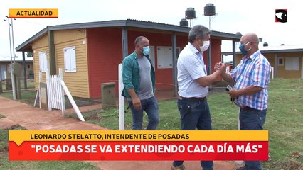 "Posadas se va extendiendo cada día más"