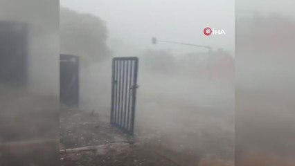 Güney Afrika'yı dolu fırtınası vurdu