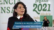 Mi sección ha logrado reducir las mentiras publicadas en medios, dice Elizabeth García Vilchis