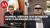 Detención de José Manuel del Río es inventada y construida artificialmente: Monreal