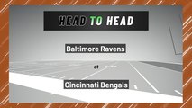 Baltimore Ravens at Cincinnati Bengals: Moneyline