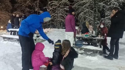 ZONGULDAK/SAKARYA - Vatandaşlar karın keyfini çıkardı
