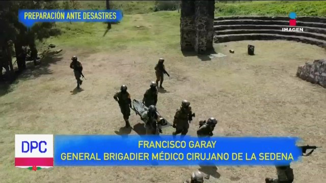 Ejército Mexicano está preparado para enfrentar toda clase de emergencias