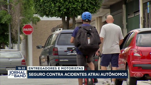 Seguro contra acidentes atrai autônomos, principalmente entregadores e motoristas.