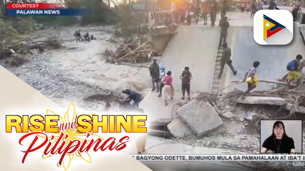 Pag-asa island, hinagupit din ng bagyo; bagong tayong PCG station, nawasak din