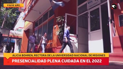 Presencialidad plena cuidada en el 2022