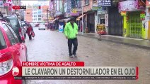 El Alto: Antisociales clavan un destornillador en el ojo de un hombre tras golpearle y robarle