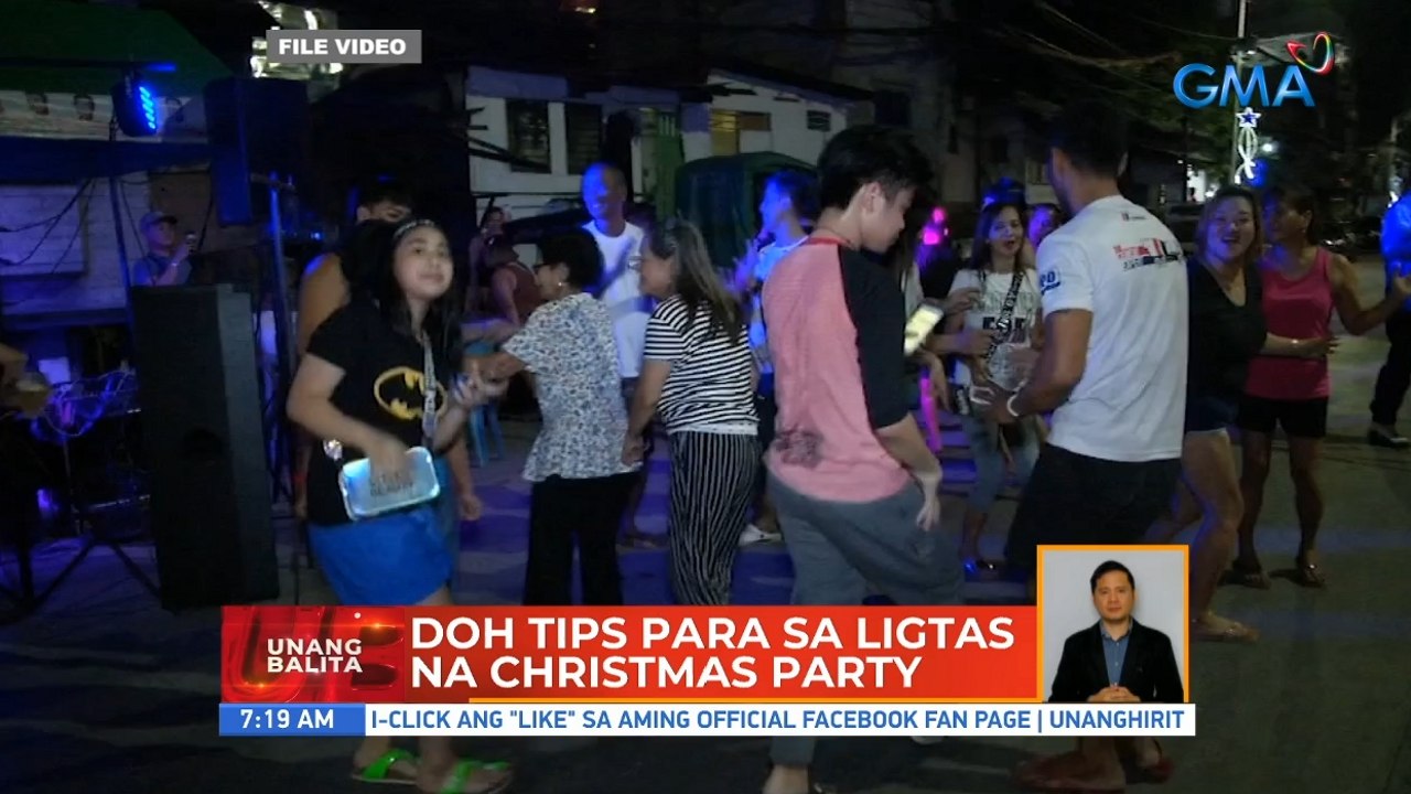 DOH tips para sa ligtas na Christmas party | UB