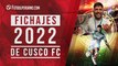 Fichajes 2022 de Cusco FC para la Liga 1 de Perú