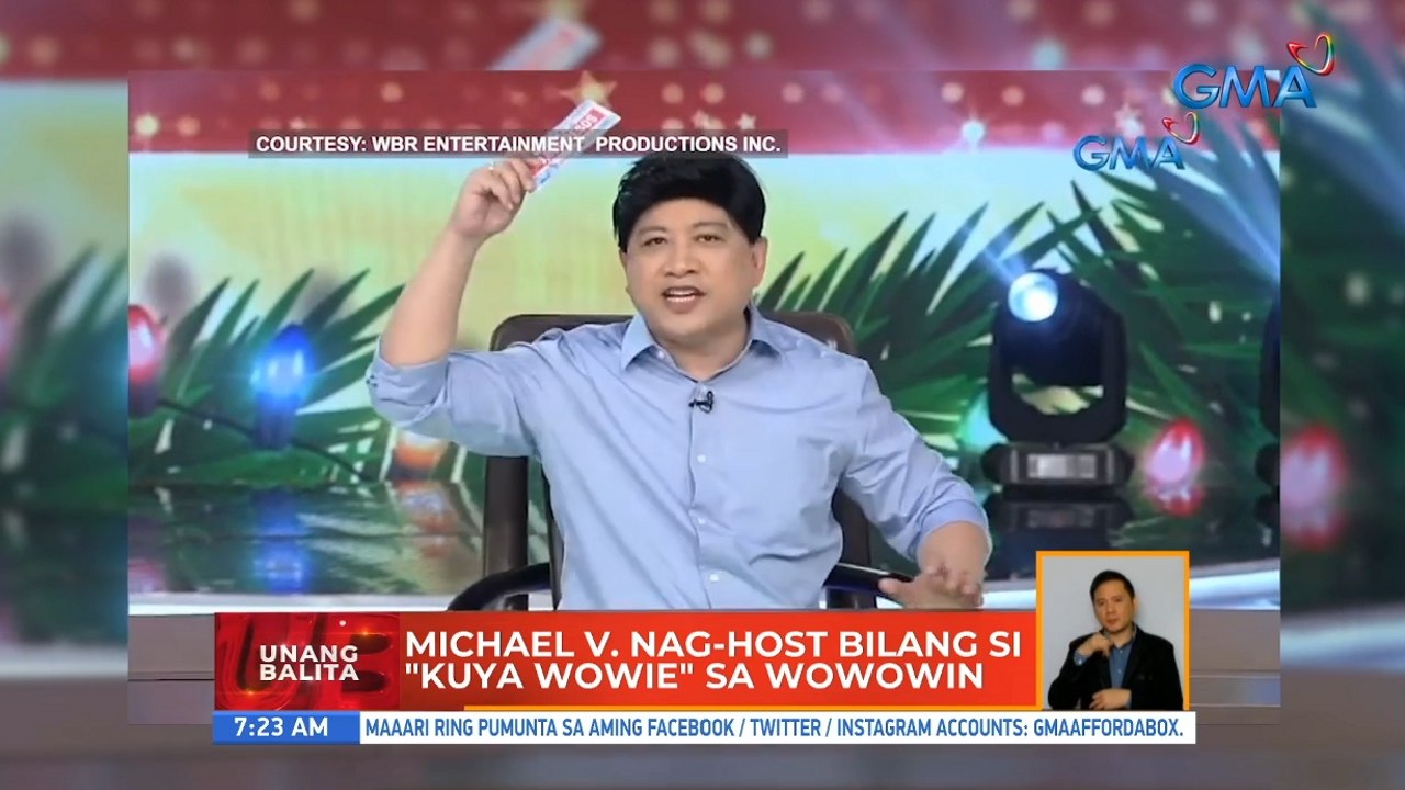 Michael V. nag-host bilang si "Kuya Wowie" sa Wowowin | UB