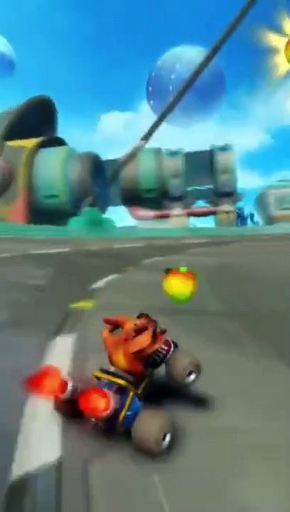 Classic Crash Bandicoot Blue Kart & Paint Job Gameplay - Crash Team Racing Nitro-Fueled