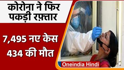 Coronavirus Case India Today: Omicron के खतरे के बीच कोरोनावायरस के 7,495 केस दर्ज | वनइंडिया हिंदी