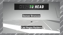 Denver Broncos at Las Vegas Raiders: Spread