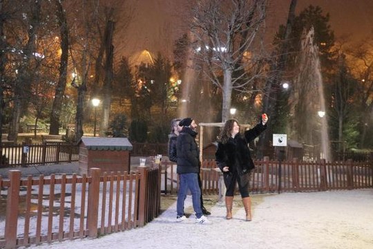 Ankara'da hava sıcaklığı eksi 5 dereceye düştü