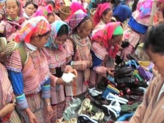 Femme vietnamienne ethnie du nord