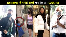 Janhvi Ignores Little Boy, Parineeti Poses For Media, Anupam Kher's Sweet Gesture | Stars Spotted