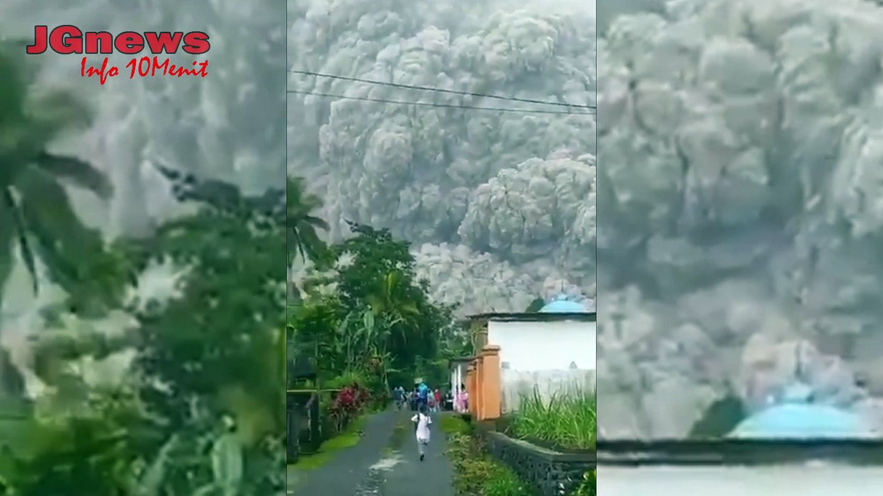 Semeru Erupsi Lagi Mari Kita Doakan Saudara Kita Yang Terdampak