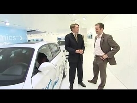 BMW at the Geneva Motor Show 2008. BMW EfficientDynamics.