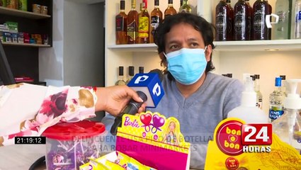 Delincuente ingresa a robar minimarkets con pico de botella de vidrio en Surquillo, Miraflores y San Borja