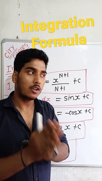 Integration formula | Integration formula in Hindi | Integration formula mathematical tool #cityclasses