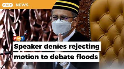No motion to debate flood crisis in Dewan Rakyat