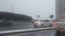 İstanbul’da kar yer yer etkili oluyor